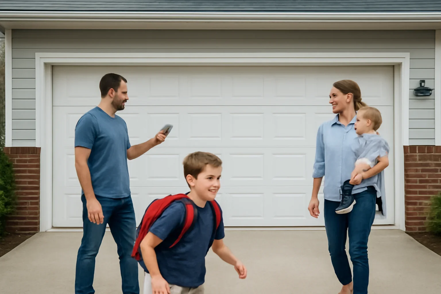 Benefits of Same-Day Garage Door Repair for Busy Families editorial image for a Langley garage door article