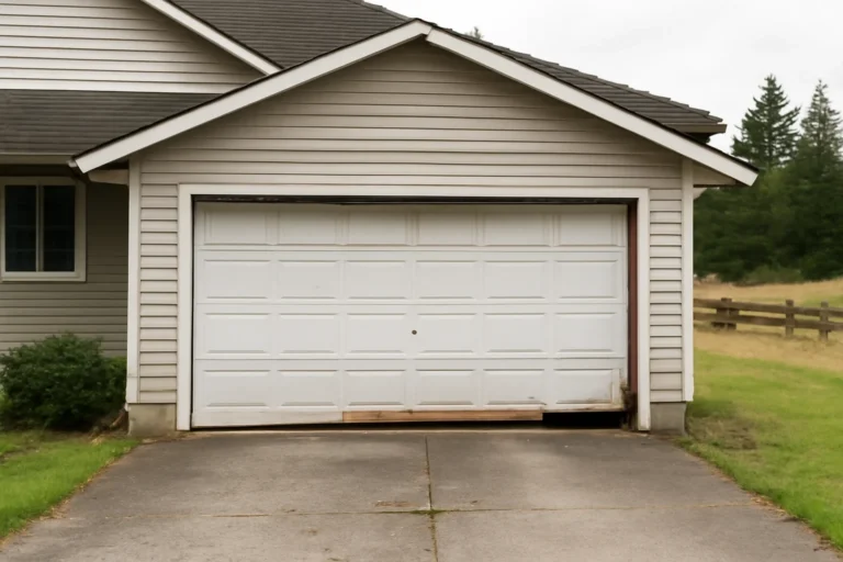 Garage Door Problems Common in Rural Langley Properties editorial image for a Langley garage door article