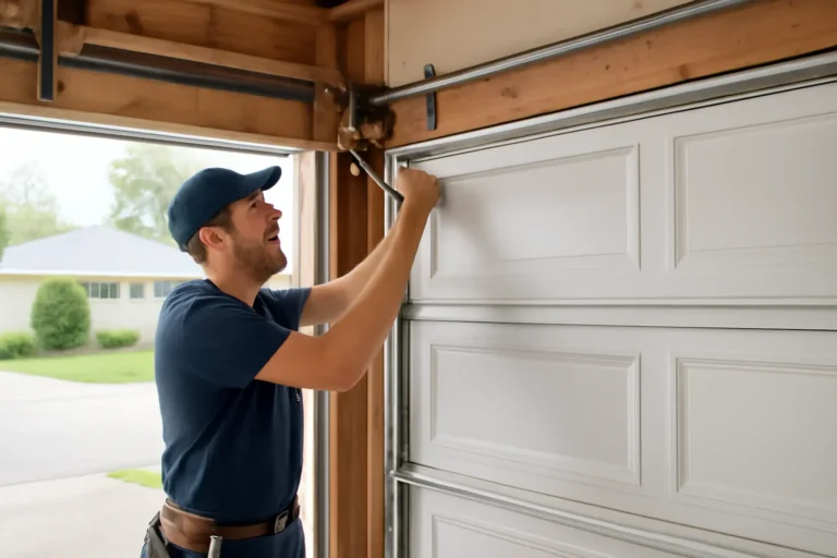 Garage Door Spring Repair vs Full Hardware Upgrade editorial image for a Langley garage door article