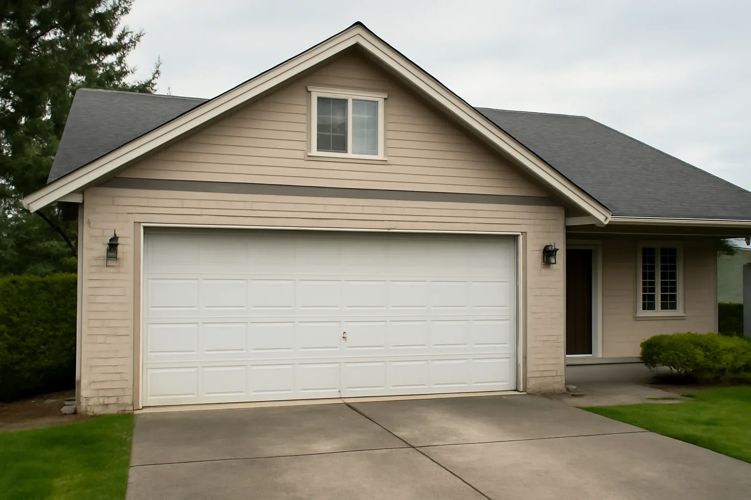 When to Repair vs Replace a Garage Door in Langley editorial image for a Langley garage door article
