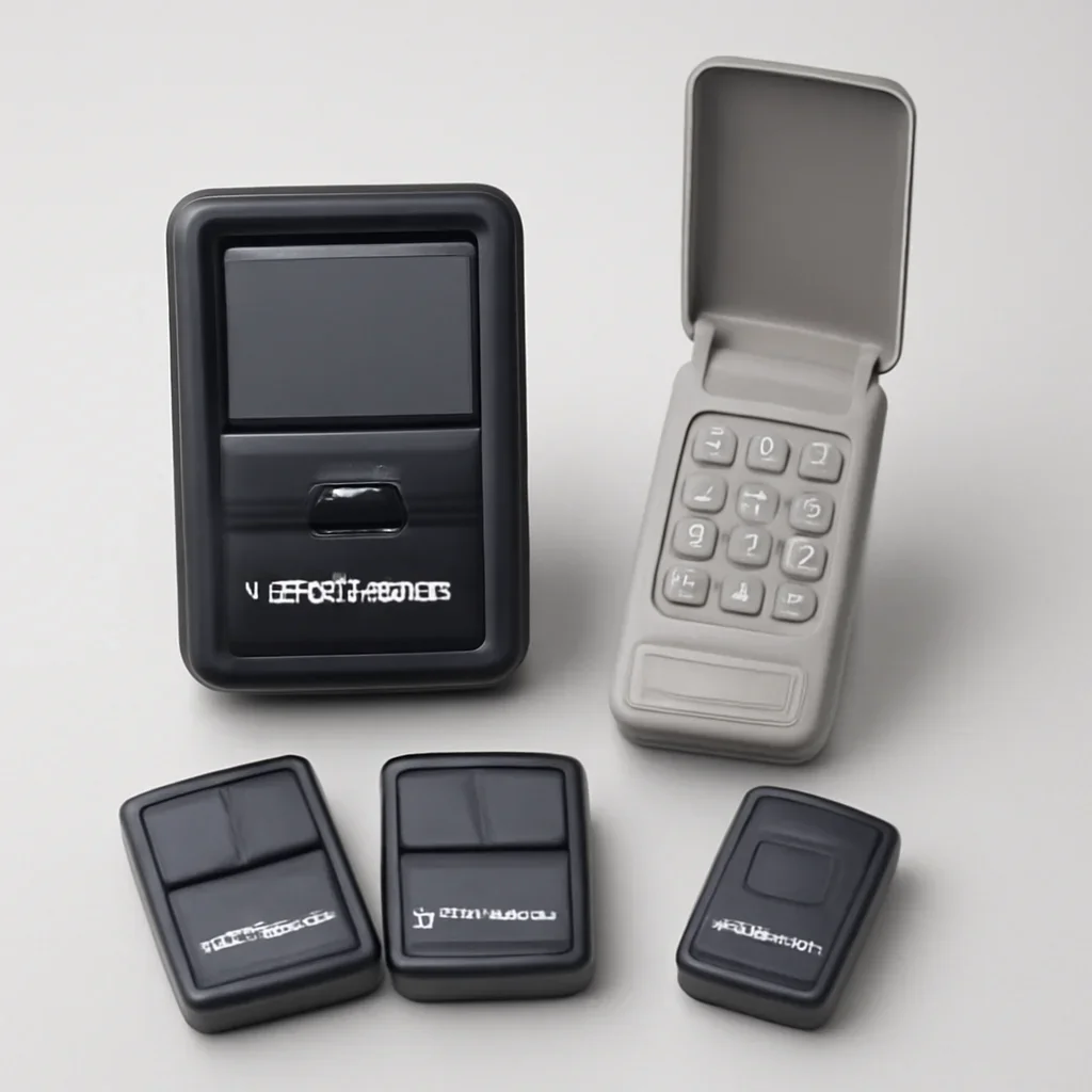 LiftMaster garage door opener controls, remotes and accessories in a Langley garage