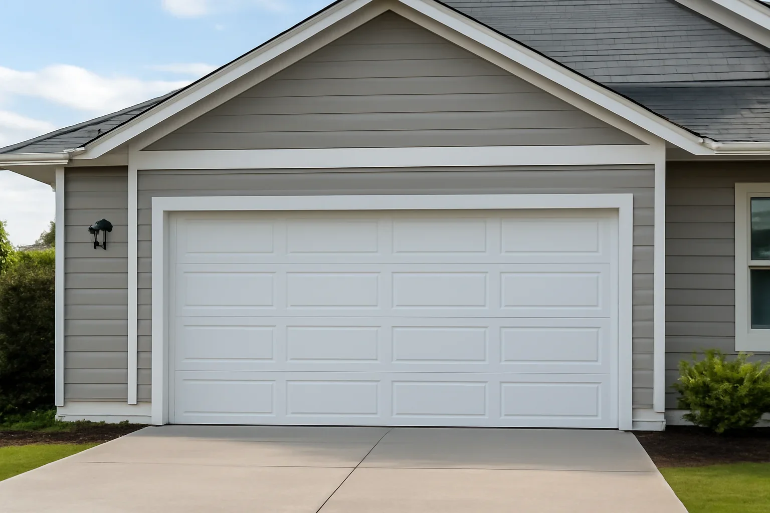Garage door service assessment and project planning for a Langley property