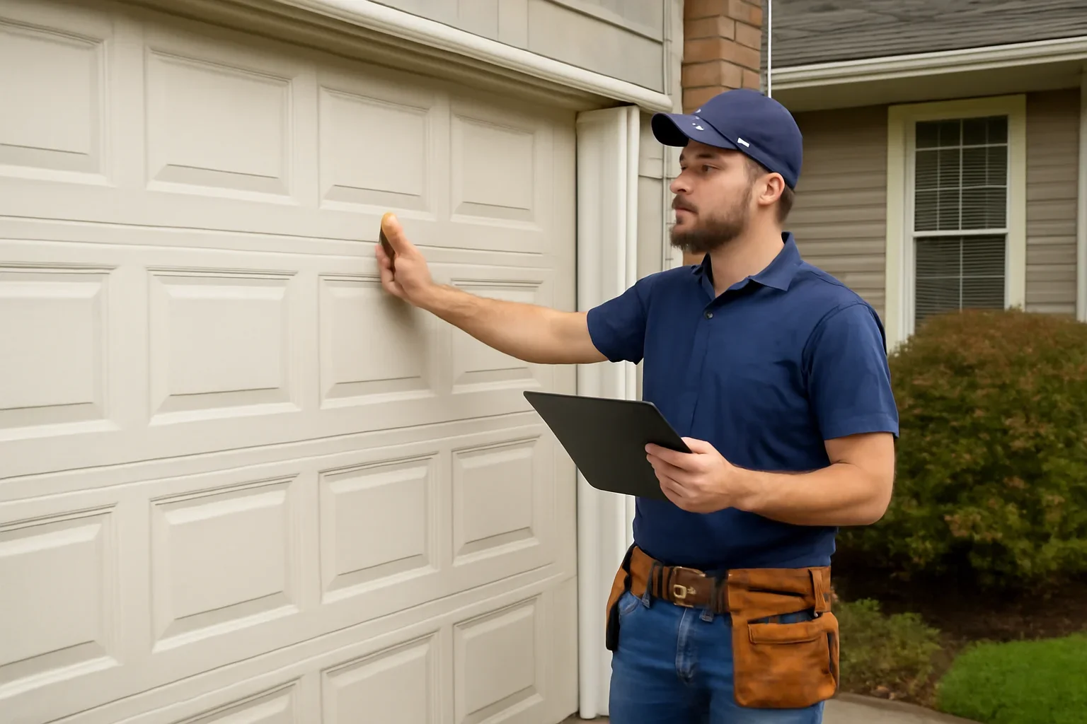 New residential garage door being planned for replacement at a Langley home