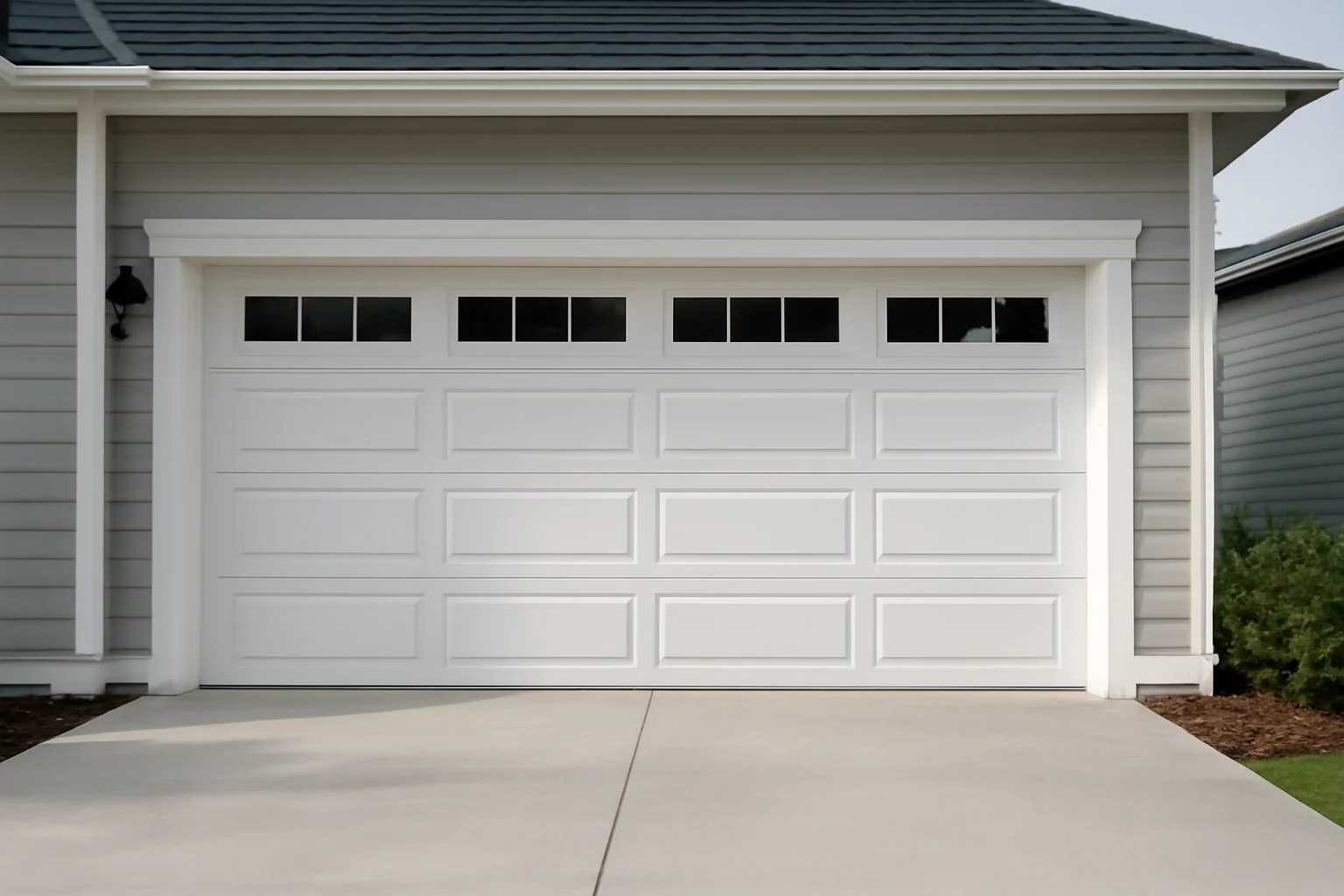 Smart garage door opener app and connected access features for a Langley home
