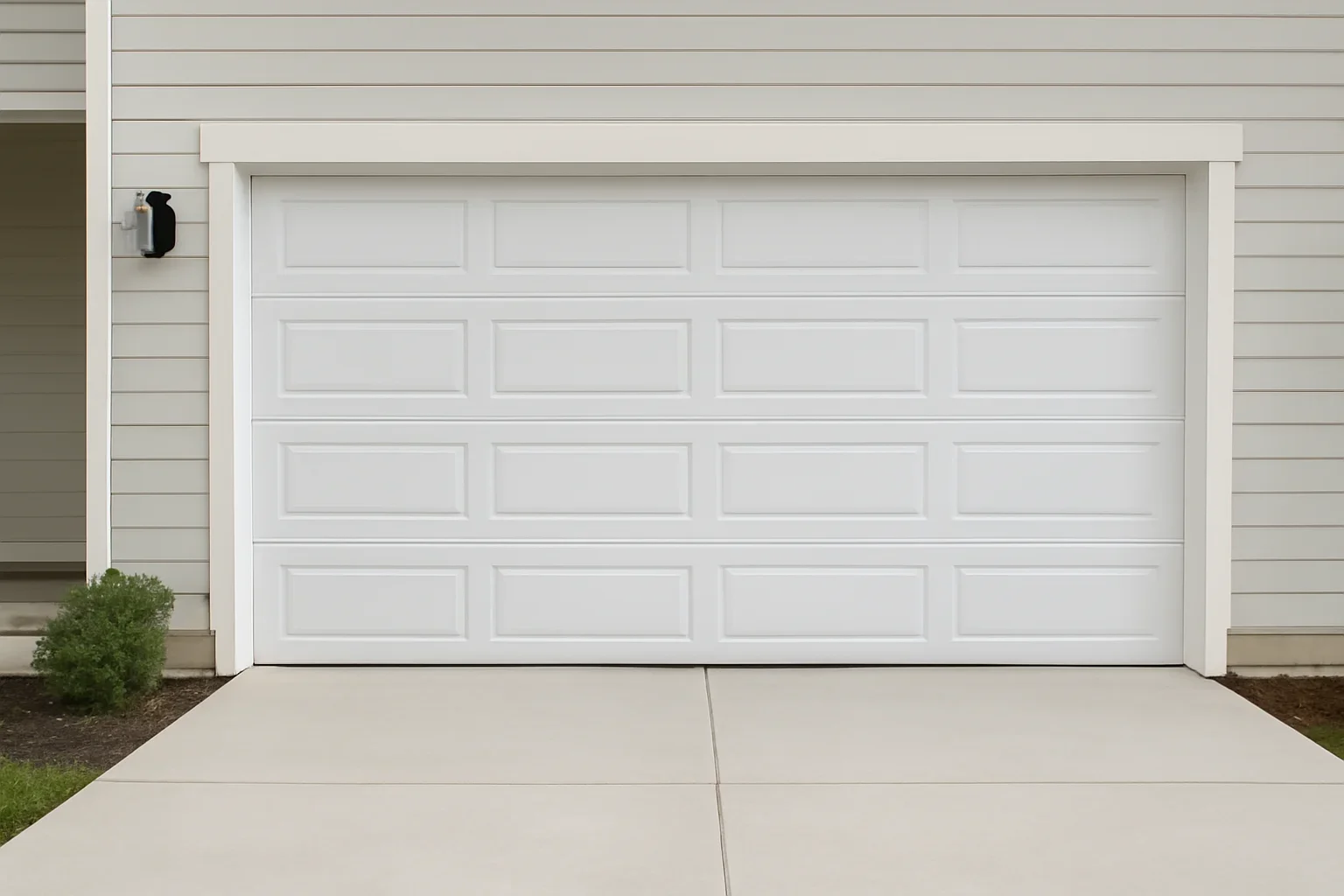 Langley homeowner reviewing garage door repair and replacement pricing factors