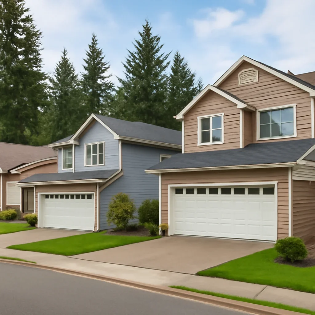 Garage door openings at Aldergrove homes, detached garages, and workshops being reviewed for installation