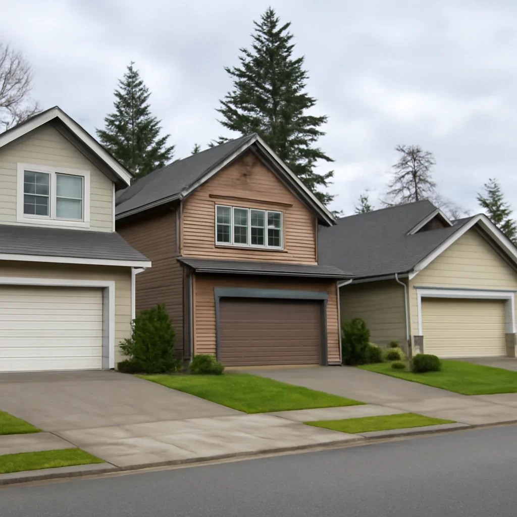 Inspection of garage door spring, shaft, cable, drum, and pulley components in Aldergrove