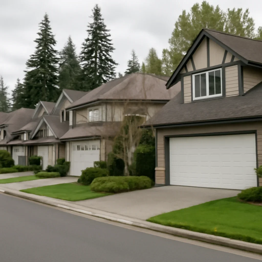 Garage door spring and lifting hardware inspection at a Fernridge property