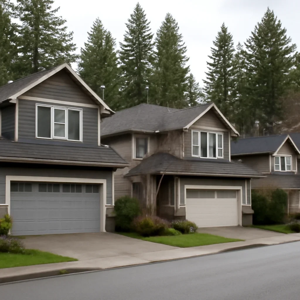 Inspection of garage door tracks, rollers, brackets, hinges, cables, and supports in Fernridge