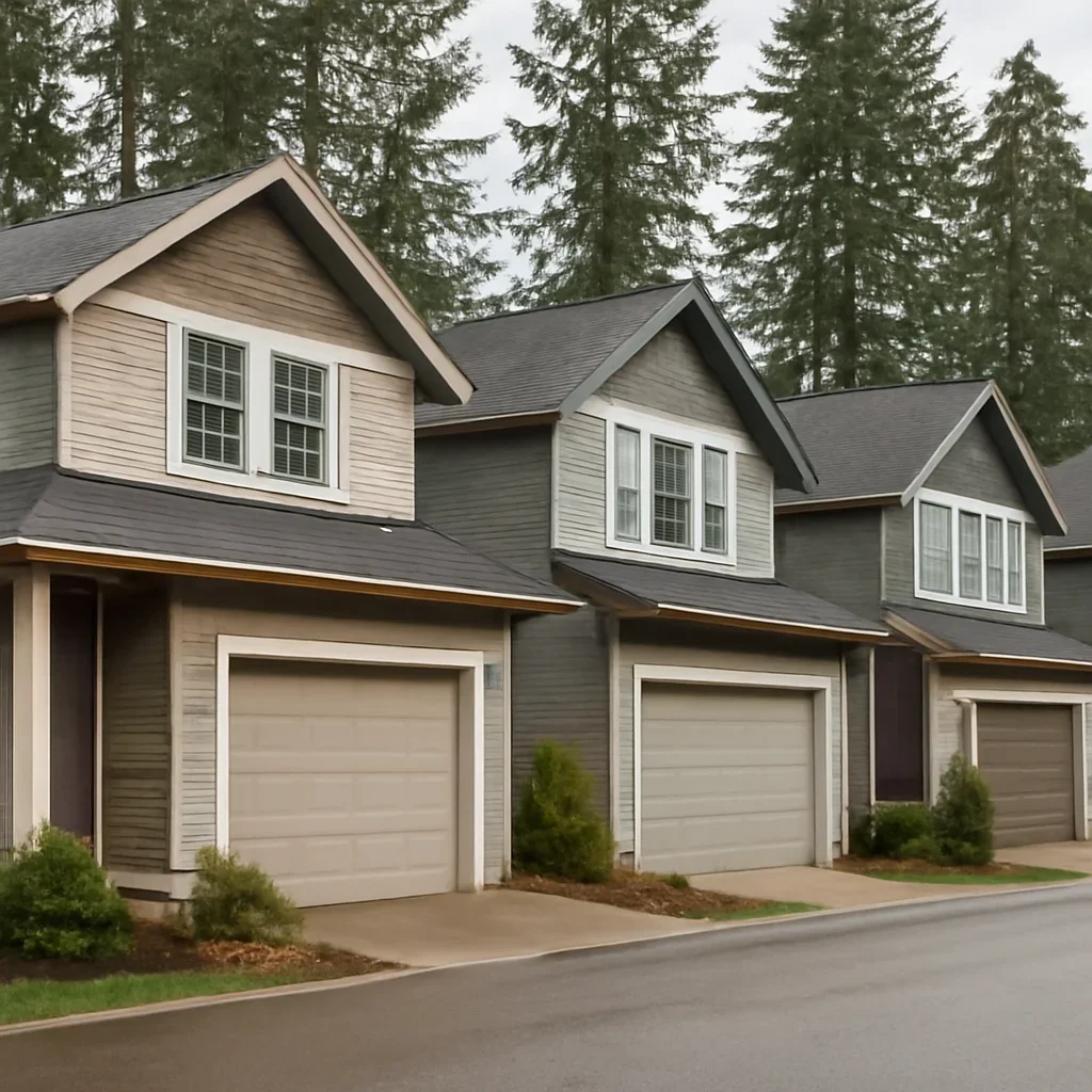 Garage door cable and drum inspection at a Fort Langley property