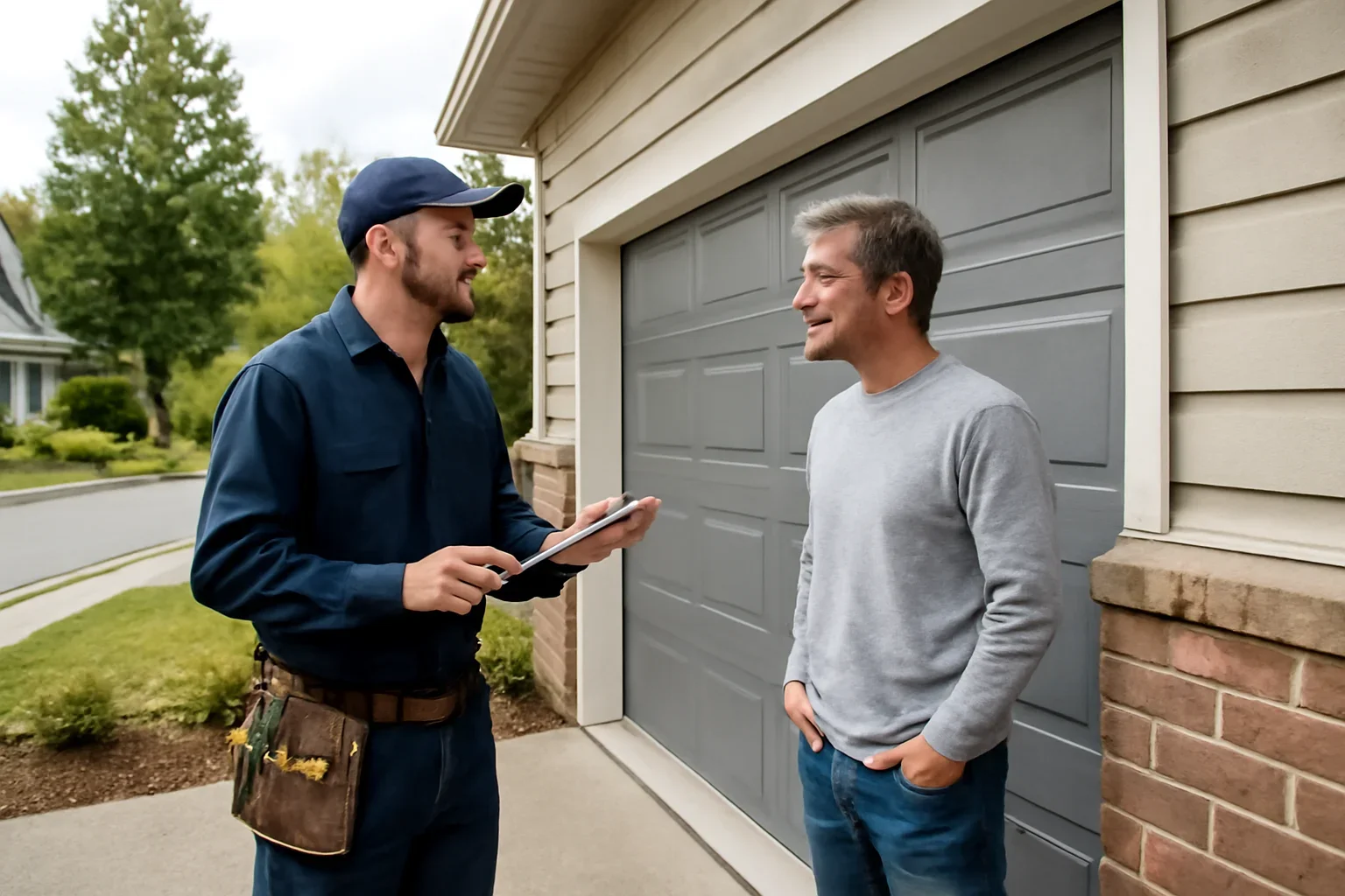 Planning a new garage door installation for a Fort Langley home