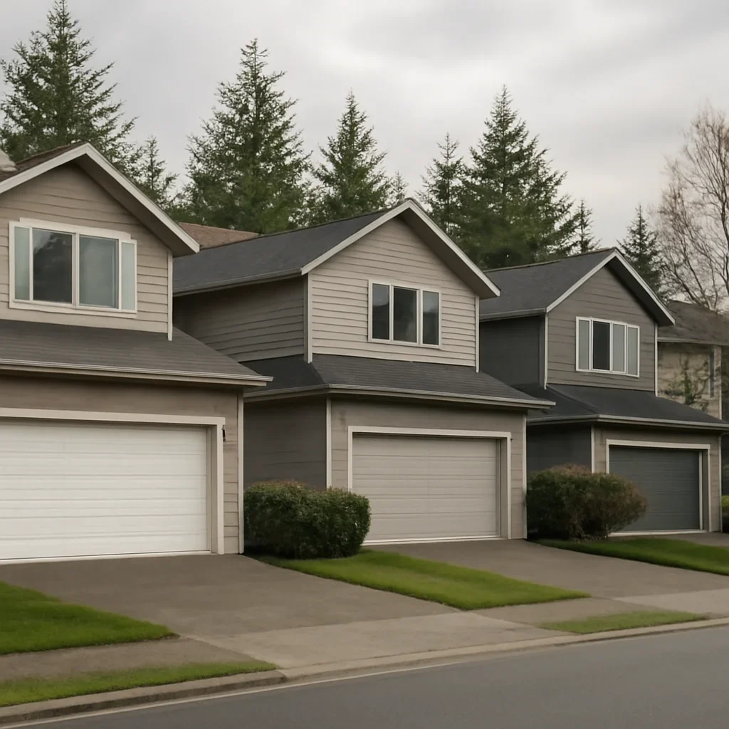Residential garages and sensor conditions in Langley City