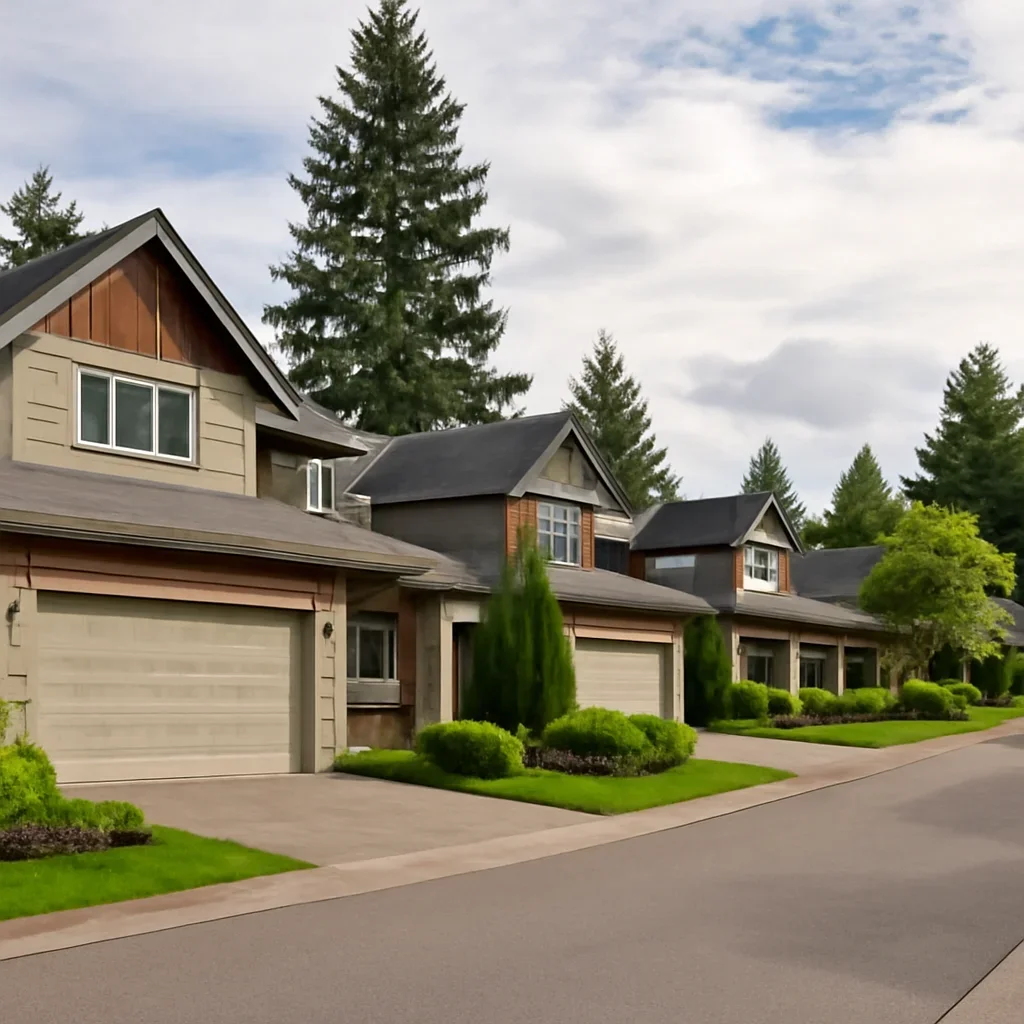 Garage doors on residential and rural properties in Salmon River Langley