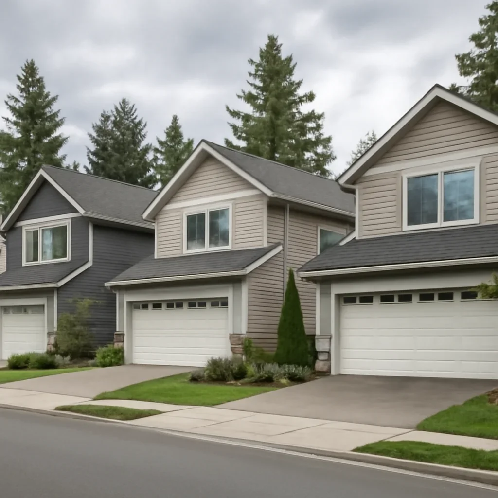 Garage doors on residential and rural properties in Salmon River Langley