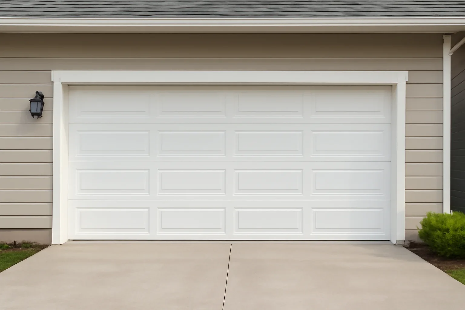 Garage door repair solutions for common problems at a Langley property